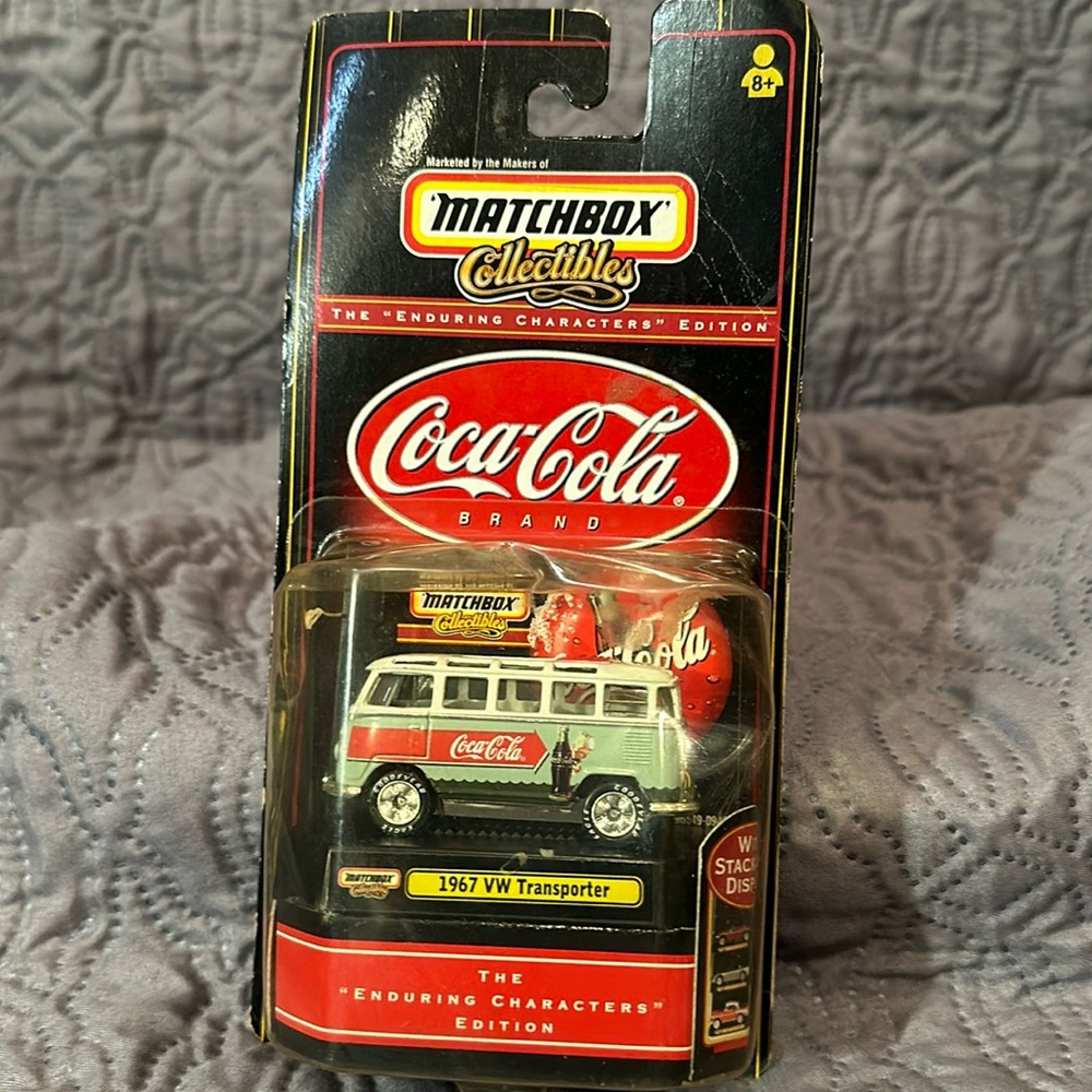 Matchbox 1967 VW Transporter Bus Coca-Cola Enduring Characters Edition
